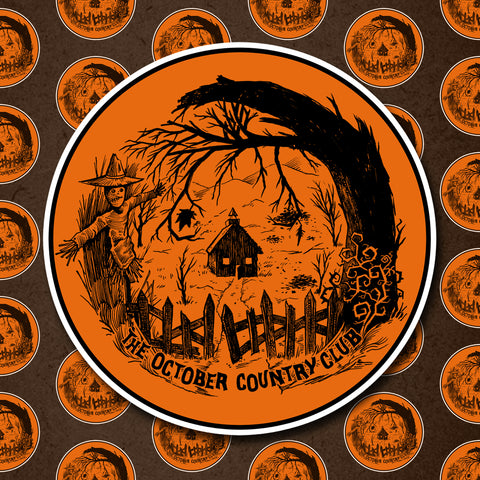 The October Country Club Emblem Sticker