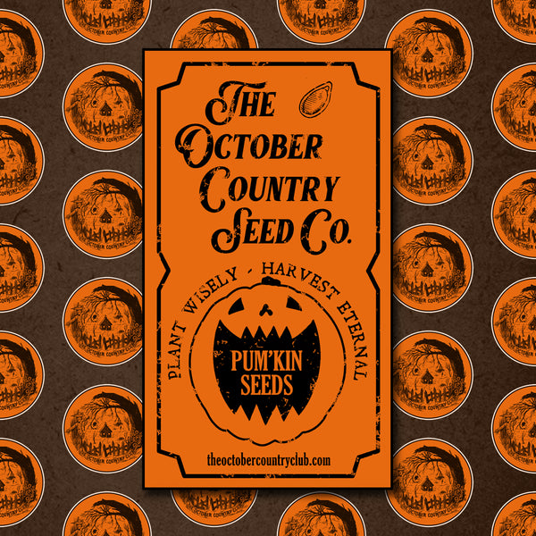 The Hallowed Pumpkin Seed Packet