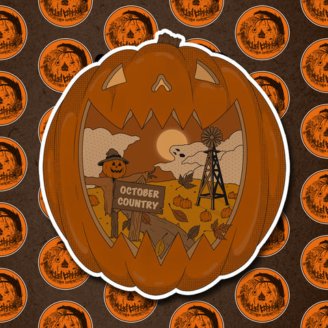 The October Country Sticker