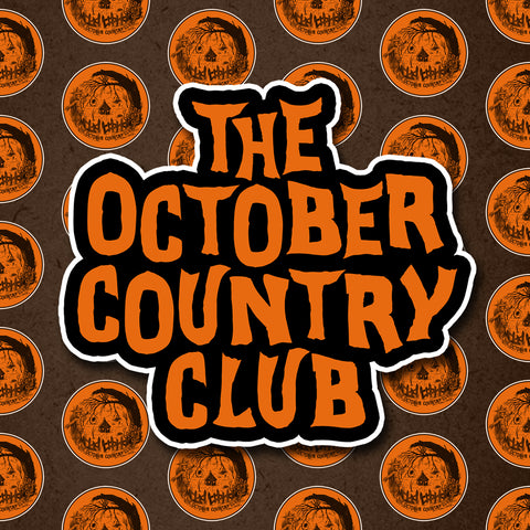 The October Country Club Sticker